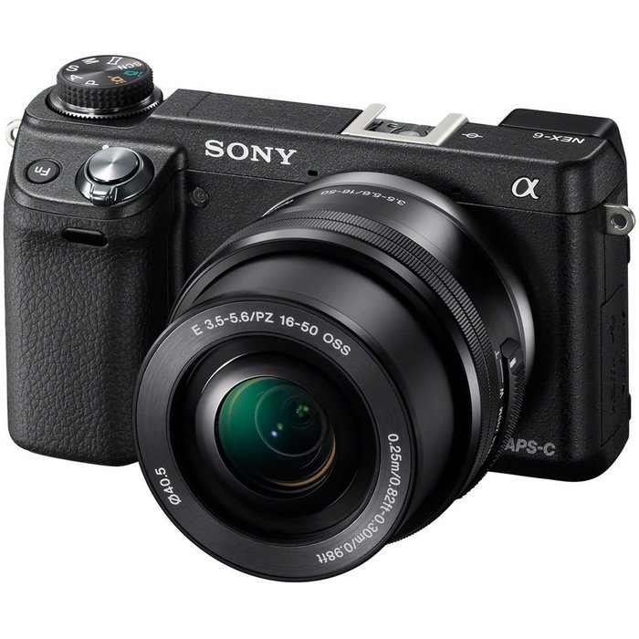 Sony Digital SLR Camera NEX-6 Zoom Lens NEX6L/B - International Version (No Warranty) N6
