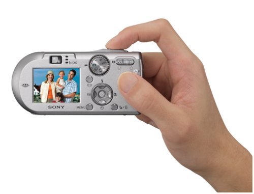 Sony Cybershot DSCP100 5.1MP Digital Camera with 3x Optical Zoom N2