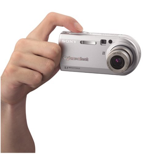 Sony Cybershot DSCP100 5.1MP Digital Camera with 3x Optical Zoom N3