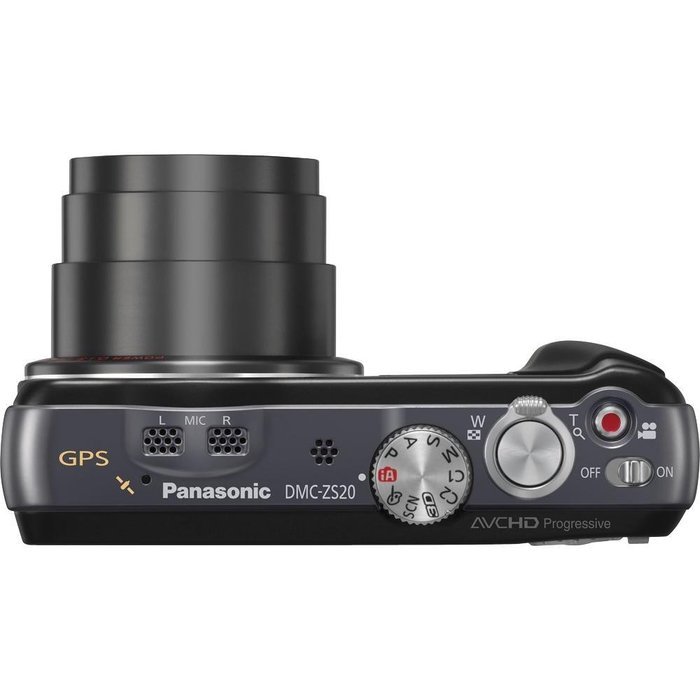 Panasonic Lumix ZS20 14.1 MP High Sensitivity MOS Digital Camera with 20x Optical Zoom (Black) (OLD MODEL) N6