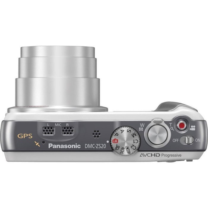 Panasonic Lumix ZS20 14.1 MP High Sensitivity MOS Digital Camera with 20x Optical Zoom (Black) (OLD MODEL) N8
