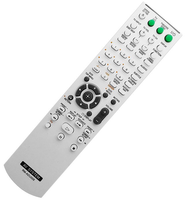 New Sony DVD Surround Sound Player RM-ADU005 RM ADU005 Replaced Remote