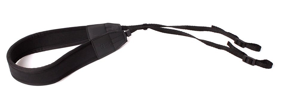 DURAGADGET Black Secure & Compact Neck Strap With Adjustable Length For Canon EOS 7D, Canon EOS 350D, Canon EOS... N5