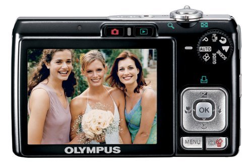 Olympus Stylus FE-280 8MP Digital Camera with Dual Image Stabilized 3x Optical Zoom (Silver) N5