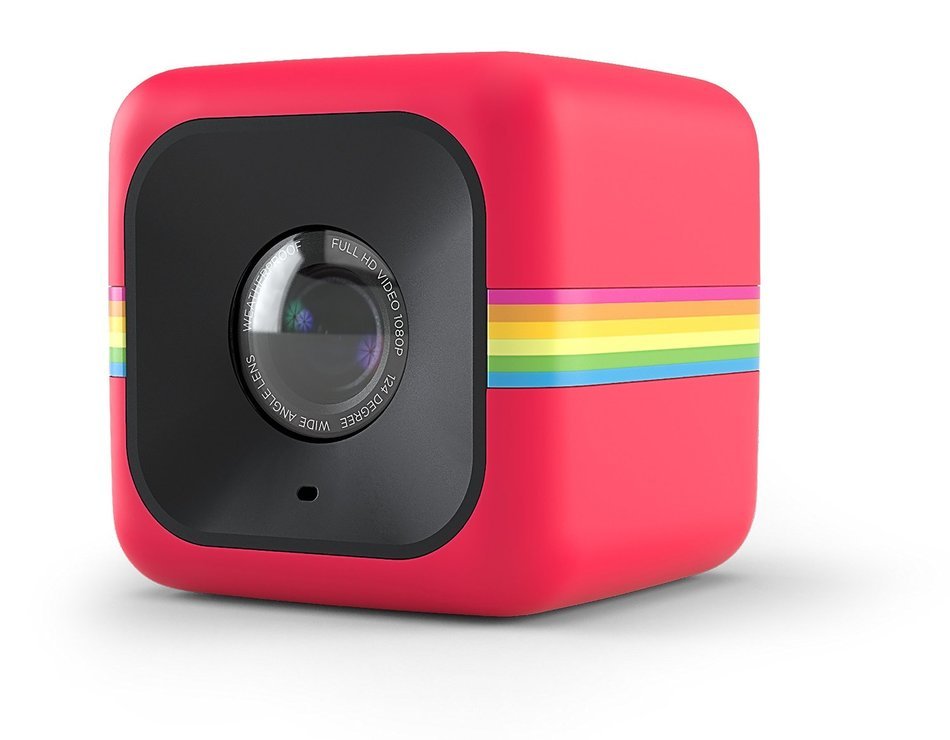 Polaroid Cube+ 1440p Mini Lifestyle Action Camera with Wi-Fi & Image Stabilization (Blue) N10