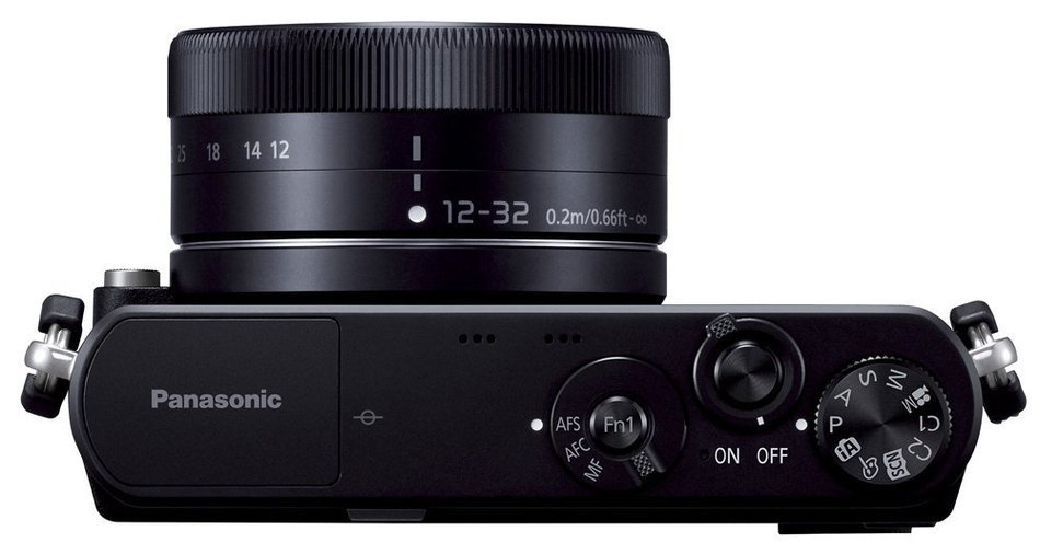 Panasonic digital single-lens camera Lumix GM1 lens kit standard zoom lens comes with black DMC-GM1K-K [International... N4