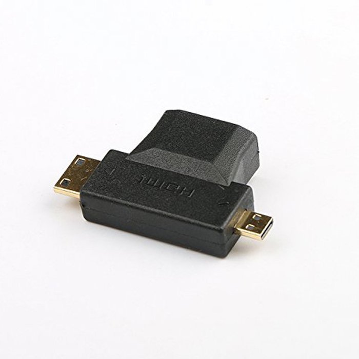 Boytond mini Golden Plated Hdmi Cable Adapters Changer Adapter Converter Mini Hdmi Micor Hdmi or male fmale for... N62