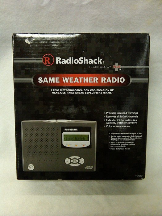 Radio Shack SAME Weather Radio N2