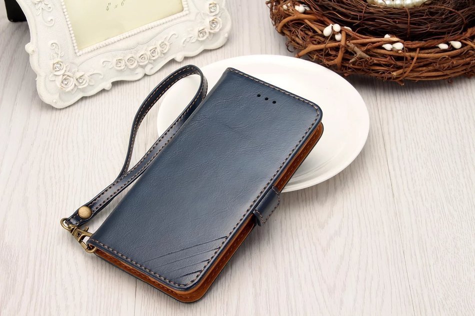 IPHONE 5SE CASE, Aroko 5S CASE Premium PU Leather Wallet Cover with Card Slots and Stand Function for Apple iPhone... N14