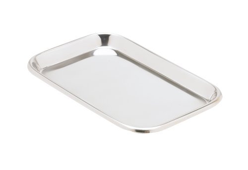 Size 10, Mayo Tray, Non-Perforated, 10" x 61/2" x 23/32"