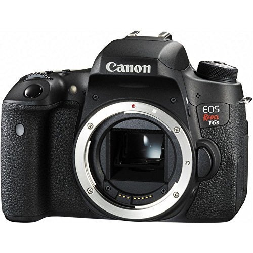 Canon EOS Rebel T6s Digital SLR (Body Only) - Wi-Fi Enabled International Version (No warranty)
