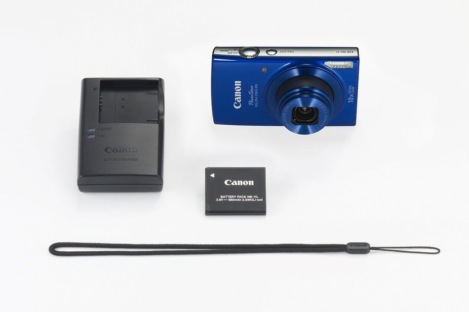 Canon PowerShot ELPH 190 IS (Red) with 10x Optical Zoom and Built-In Wi-Fi N14