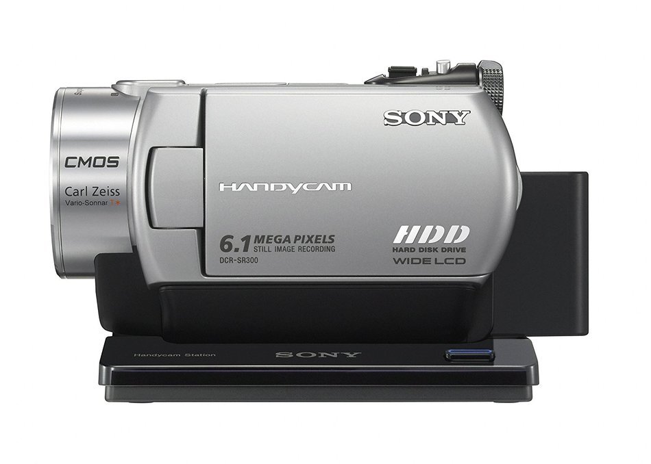 Sony DCR-SR300 6.1MP 40GB Hard Disk Drive Handycam Camcorder with 10x Optical Zoom N4