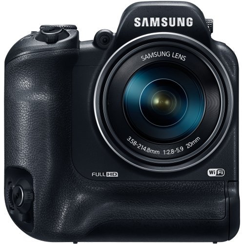 Samsung WB2200F 16.4 Megapixel Compact Camera - Black - 3" LCD - 60x Optical Zoom - Optical (IS) - 4608 x 3456...