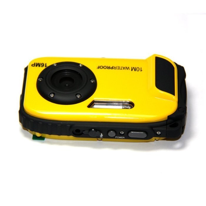 PowerLead Gapo G051 2.7 Inch LCD Cameras16 MP Digital Camera Underwater 10m Waterproof Camera+ 8x Zoom(yellow) N3