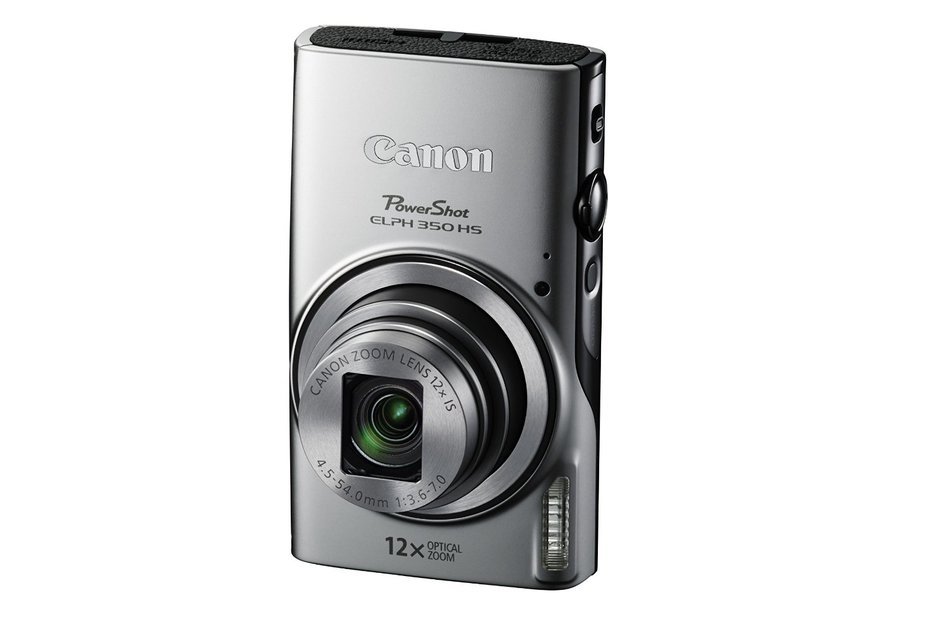 Canon PowerShot ELPH 350 HS - Wi-Fi Enabled (Silver) N8