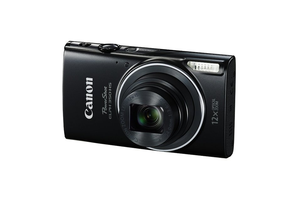 Canon PowerShot ELPH 350 HS - Wi-Fi Enabled (Silver) N10