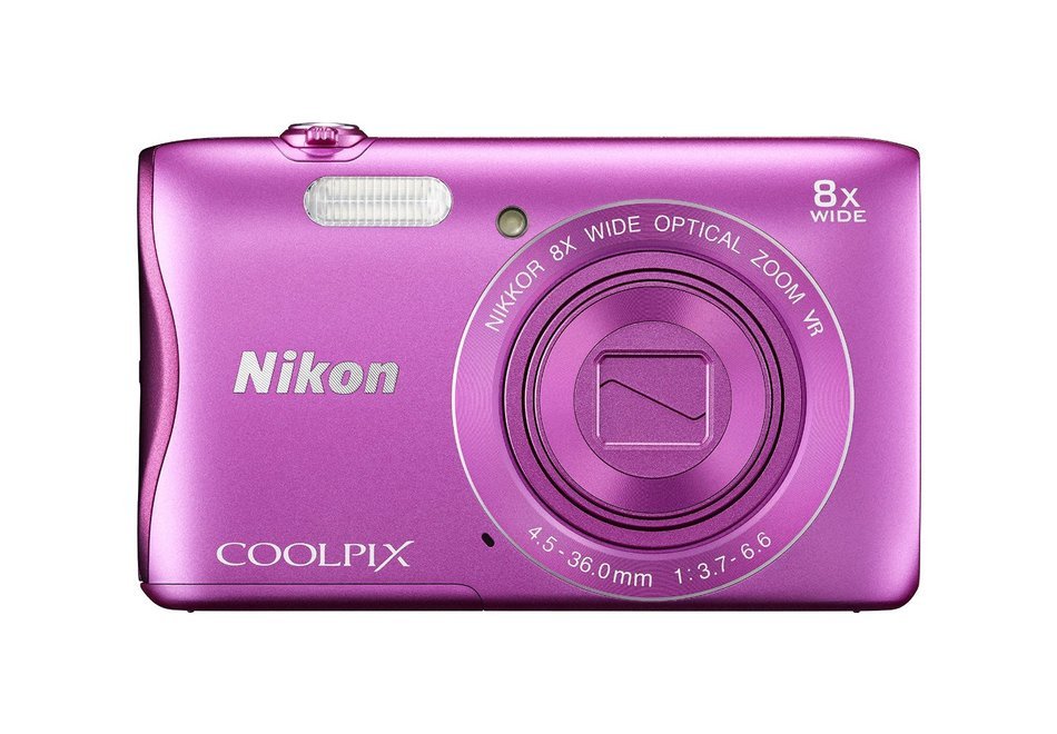 Nikon COOLPIX S3700 Pink optical 8x zoom 20.05 million pixels - International Version (No Warranty) N8