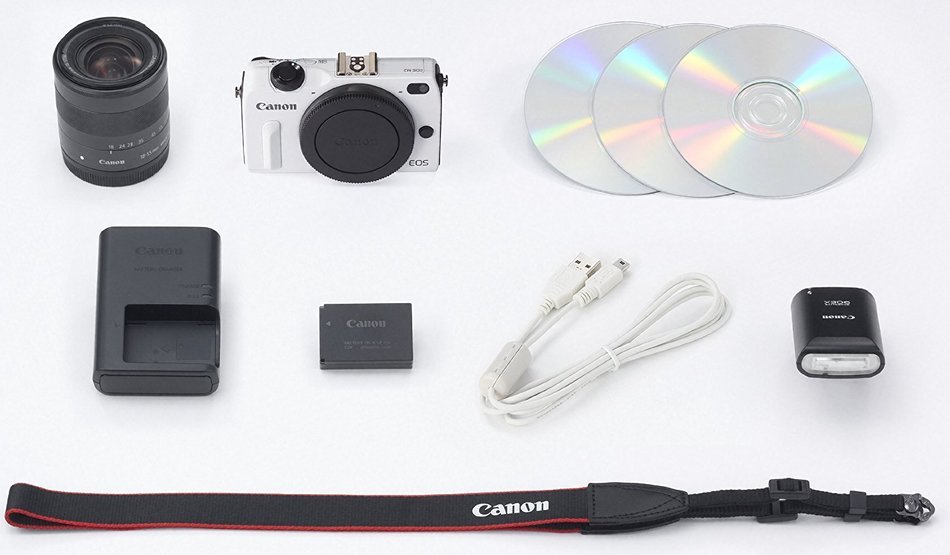 Canon mirrorless SLR EOS M2 STM lens kit EOSM2 L1855STMK-WH N5