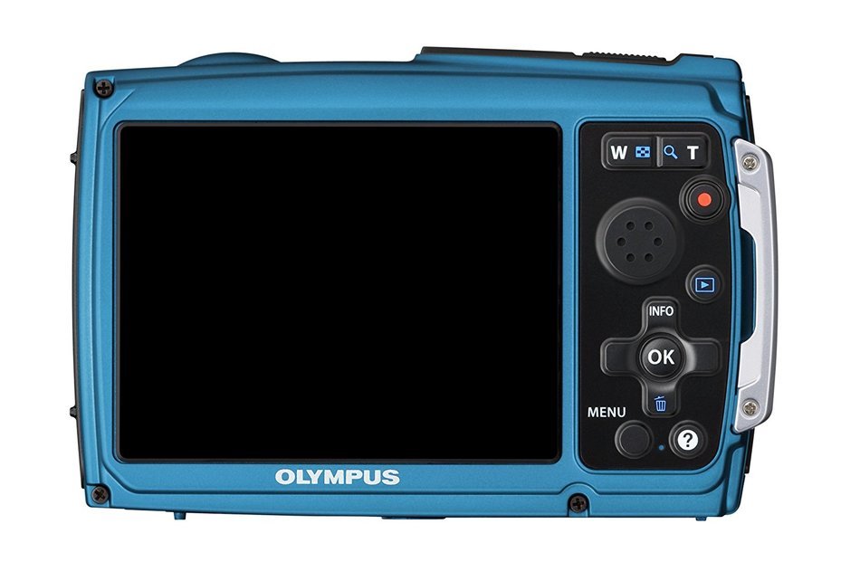 Olympus Stylus Tough 3000 12 MP Digital Camera with 3.6x Wide Angle Zoom and 2.7-inch LCD (Blue) (Old Model) N3