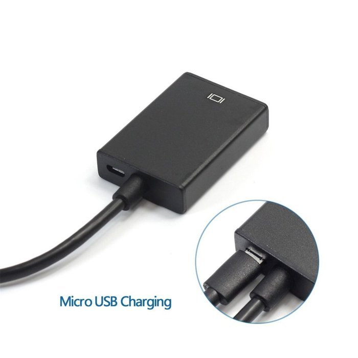 Leedemore Mini Display Port Adapter 3 in 1 Thunderbolt Mini DisplayPort to HDMI/DVI/VGA Adapter M/F Converter... N15
