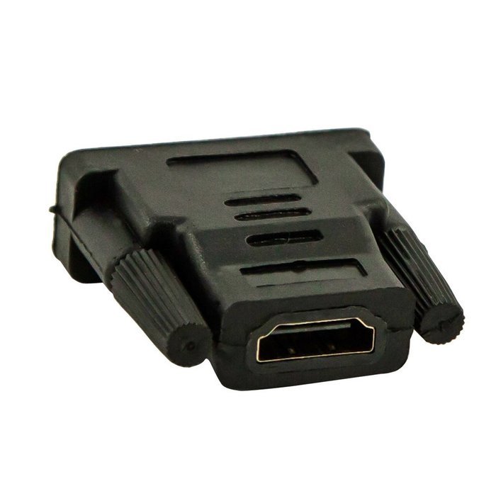 Fullink Gold-Plated DVI-D Dual Link Male to HDMI to Female Adapter - 4K Resolution Ready N11