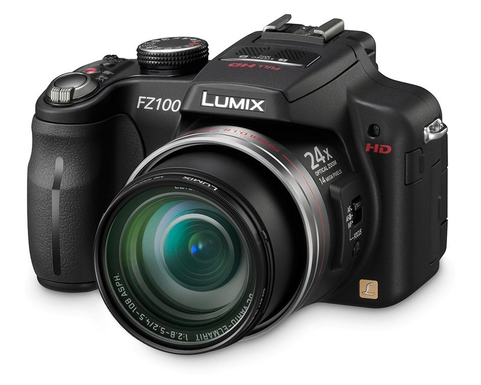Panasonic Lumix DMC-FZ100 14.1 MP Digital Camera with 24x Optical Image Stabilized Zoom and 3.0-Inch LCD - Black N3