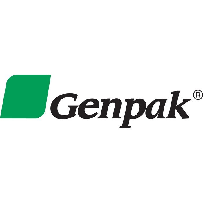 Genpak Cookie Pan Black -- 100 per case.
