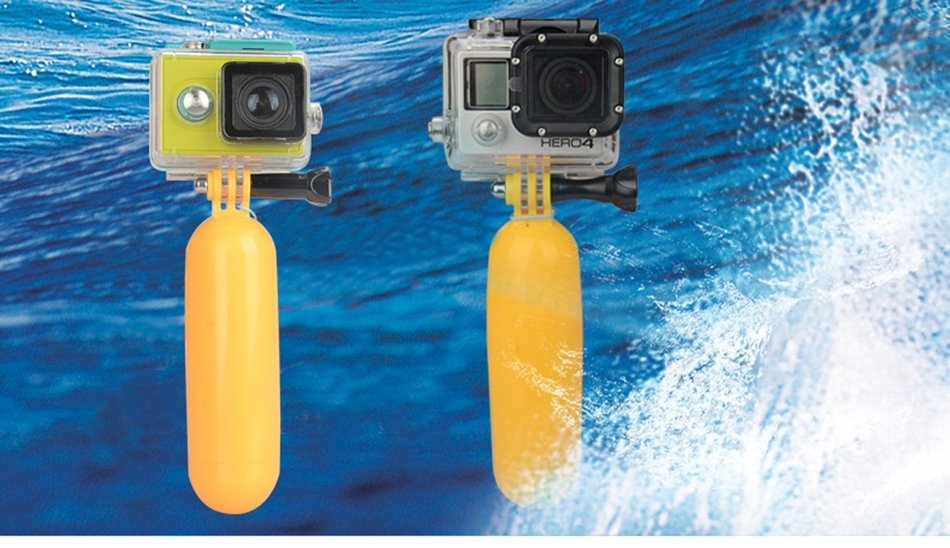 Kirinstores(TM) ProFloat Waterproof Floating Hand Grip compatible with all GoPro Cameras Hero 4 Session Handler... N2