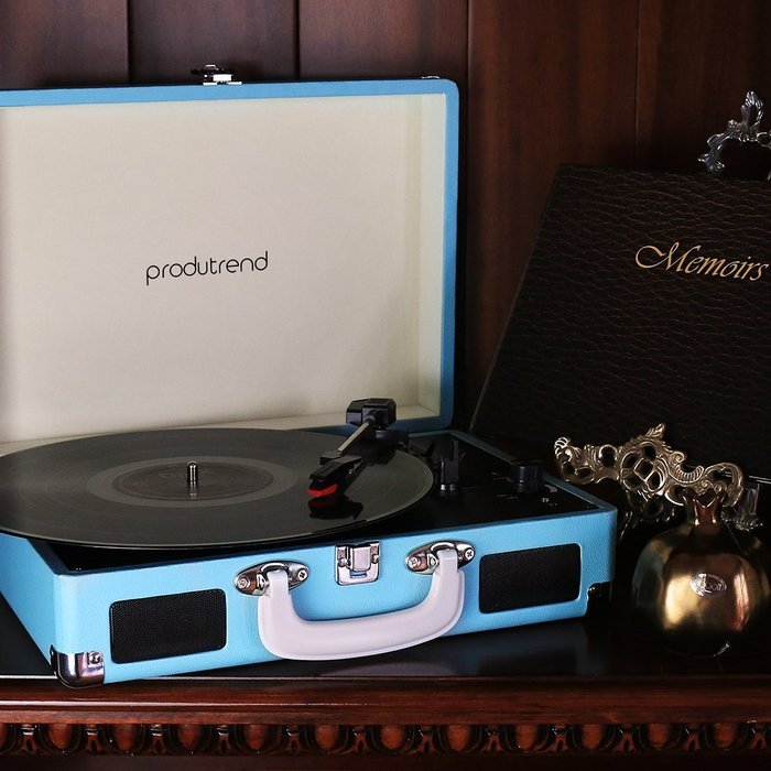 ProduTrend VinylPal Portable Record Turntable Suitcase N6