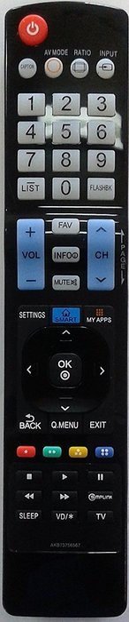 LG Universal Replacement Smart tv Remote control AKB73756567