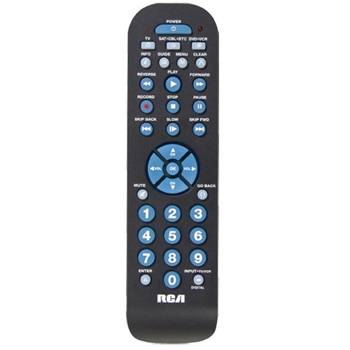 RCA RCR3273R Three-Device Universal Remote