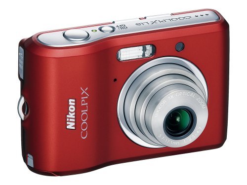 Nikon Coolpix L18 8MP Digital Camera with 3x Optical Zoom (Ruby Red) N5