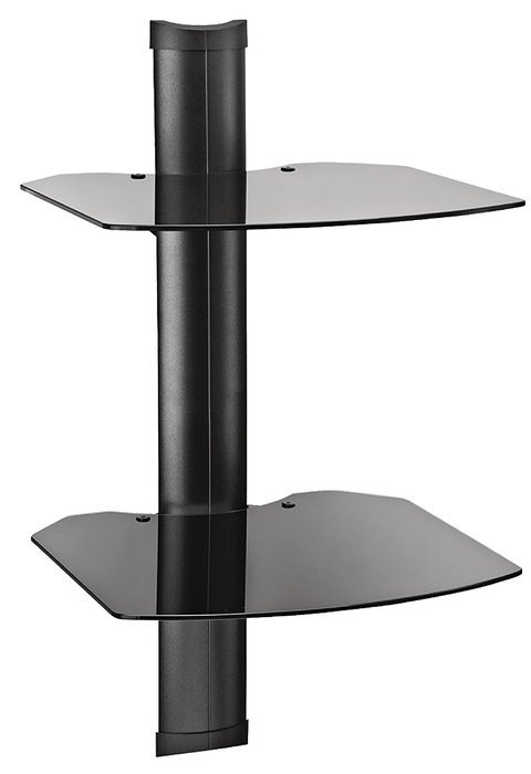 OmniMount Tria 3 Shelf Wall System, Black N19