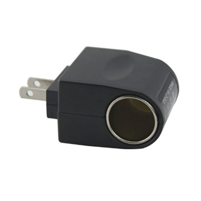 Electop 110V-220V AC to 12V DC US Car Cigarette Lighter Socket Adapter