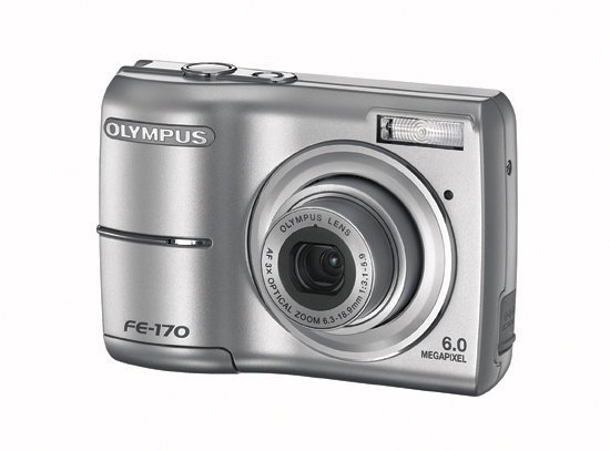 Olympus FE-170 6MP Digital Camera with 3x Optical Zoom N2