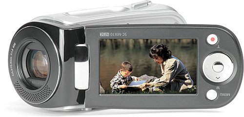 Samsung SC-MX10 Flash Memory Camcorder with 34x Optical Zoom (Silver) (Discontinued by Manufacturer)