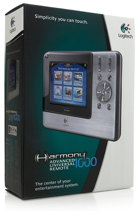 Logitech Harmony 1000 Advanced Universal Remote (Silver) (Discontinued by Manufacturer) N6