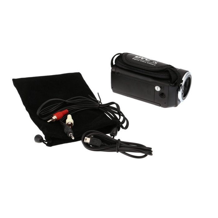 Andoer hdv 107 digital video camcorder camera hd 720p 16mp dvr 2 7