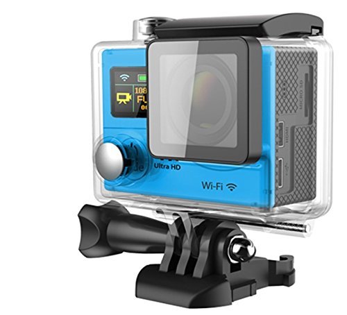 Anng H3 Dual Screen Ultra HD 4K Sports Action Camera 1080P Waterproof Underwater Camcorder 170&deg; Wide Angle 12MP... N5