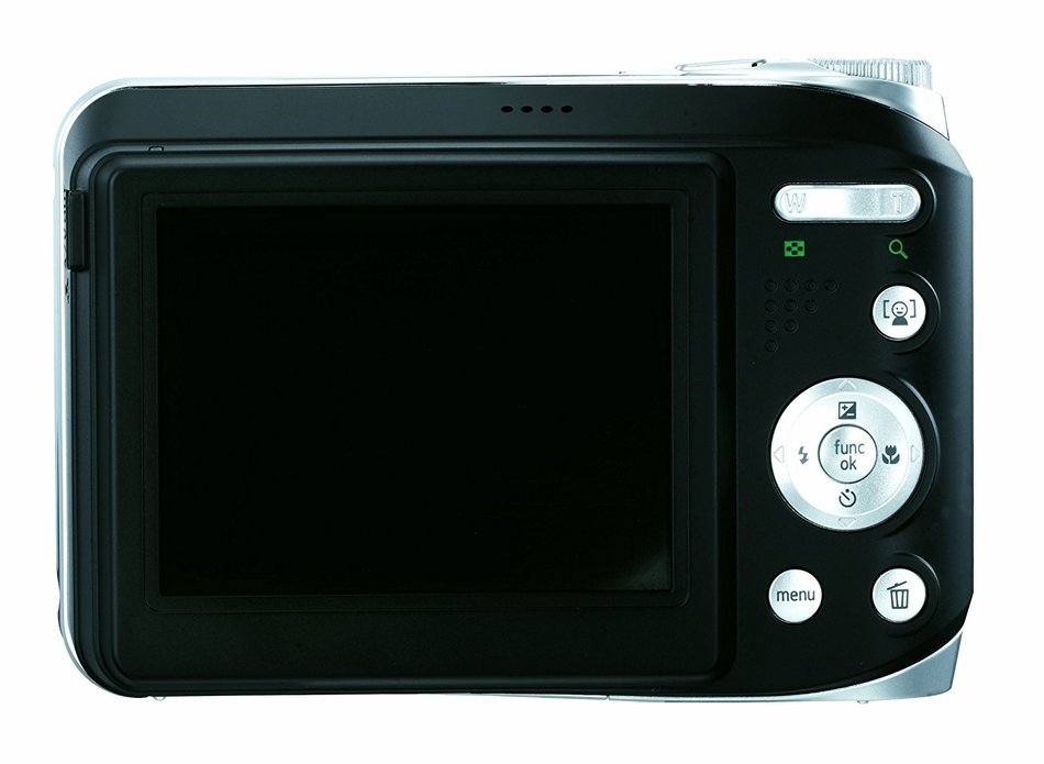 GE A950-BK 9MP Digital Camera with 5X Optical Zoom and 2.5 Inch LCD with Auto Brightness - Black N3