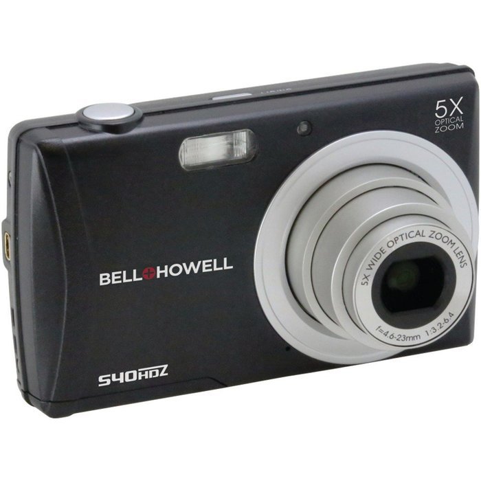 BELL+HOWELL S40HDZ-BK 16.0 Megapixel S40HDZ Slim HD Digital Camera (Black) electronic consumer