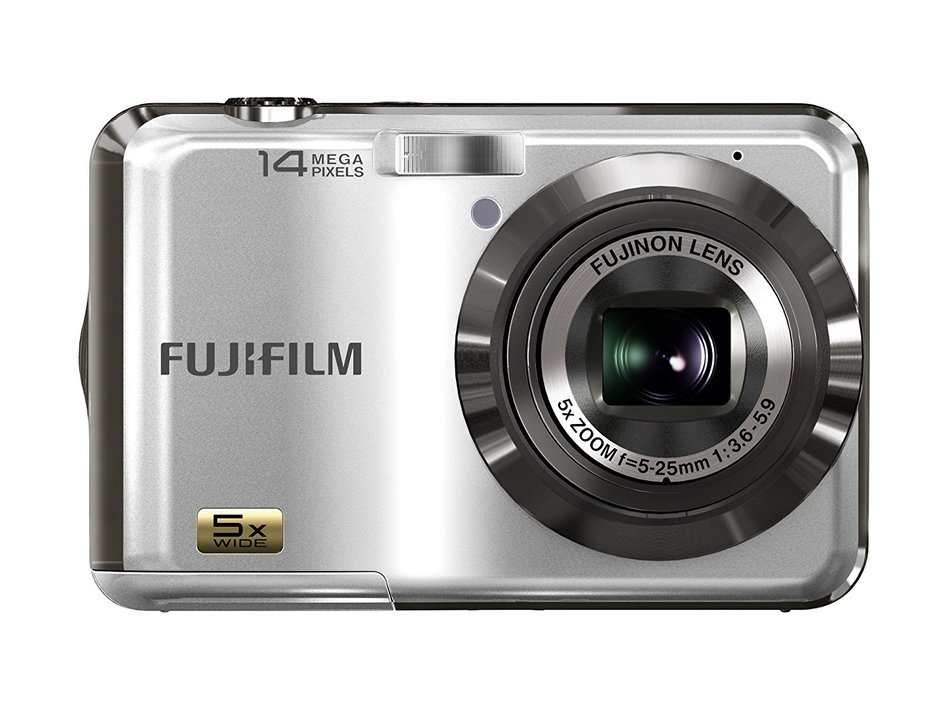 FUJIFILM Digital Camera FinePix AX250 Silver 14.00MPS x5 Optical zoom Wide range 28mm 2.7 inch FX-AX250S