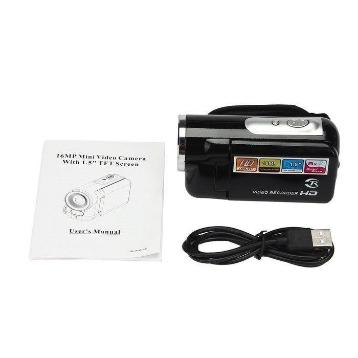 Coolbiz 1.5 Inch TFT 16MP 8X Full HD Digital Zoom Handycam Camcorder DV Camera Video Recorder Image Stablization... N3
