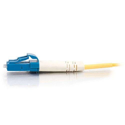 C2G 3m LC-LC 9/125 OS1 Duplex Single Mode Fiber Cable &ndash; Yellow PVC N4