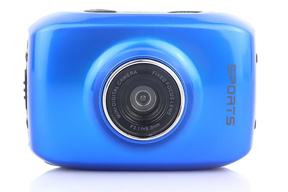 Generic Digital Mini Camera Touch Screen Waterproof Blue