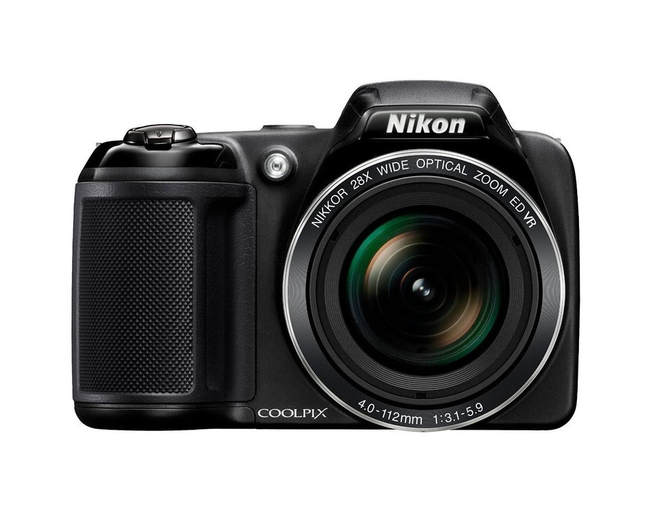 Nikon Coolpix L340 20.2 MP Digital Camera with 28x Optical Zoom and 3.0-Inch LCD (Black) (Certified Refurbished) N5