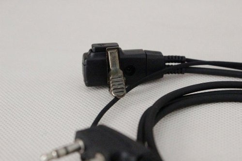 NSKI Air Acoustic Earpiece Headset for Baofeng Two Way Radios UV-5R UV-B6 BF-888S UV-B6 UV-B5 Walkie Talkies 2... N4