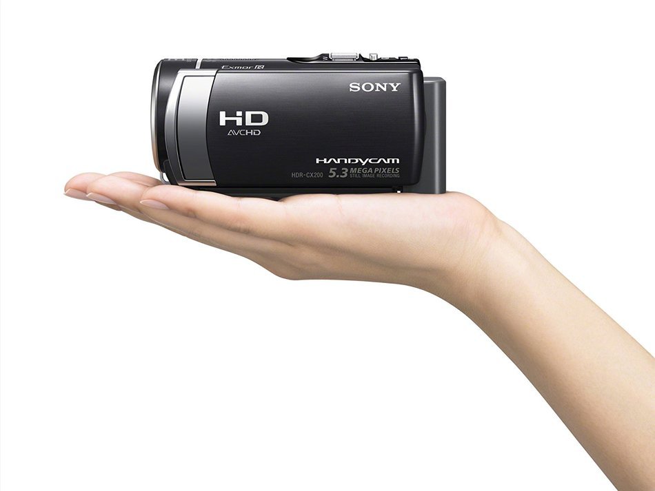 Sony HDR-CX200 High Definition Handycam 5.3 MP Camcorder with 25x Optical Zoom (2012 Model) N6