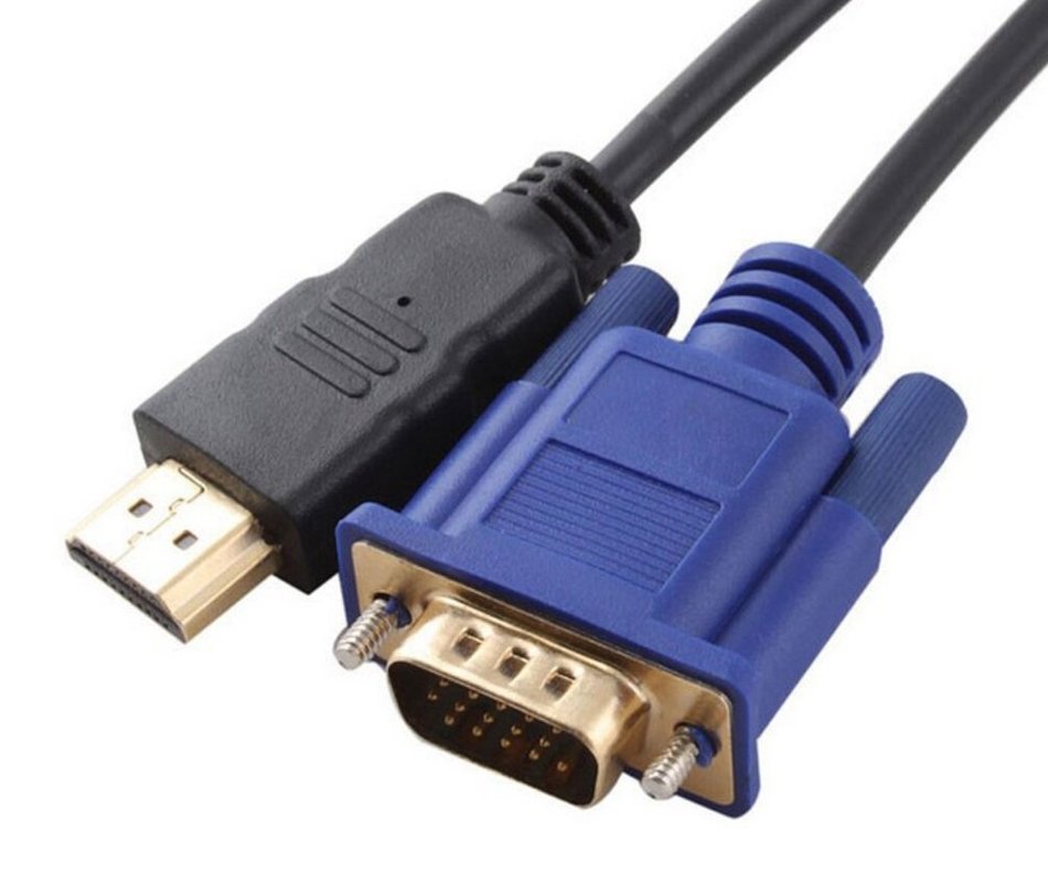 Evermarket HDMI Male to VGA Male Display Adapter Cable , 6 Feet N4